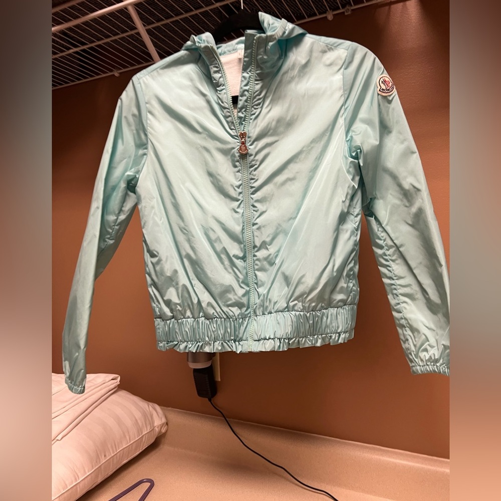 Moncler kids size 12 lined windbreaker.